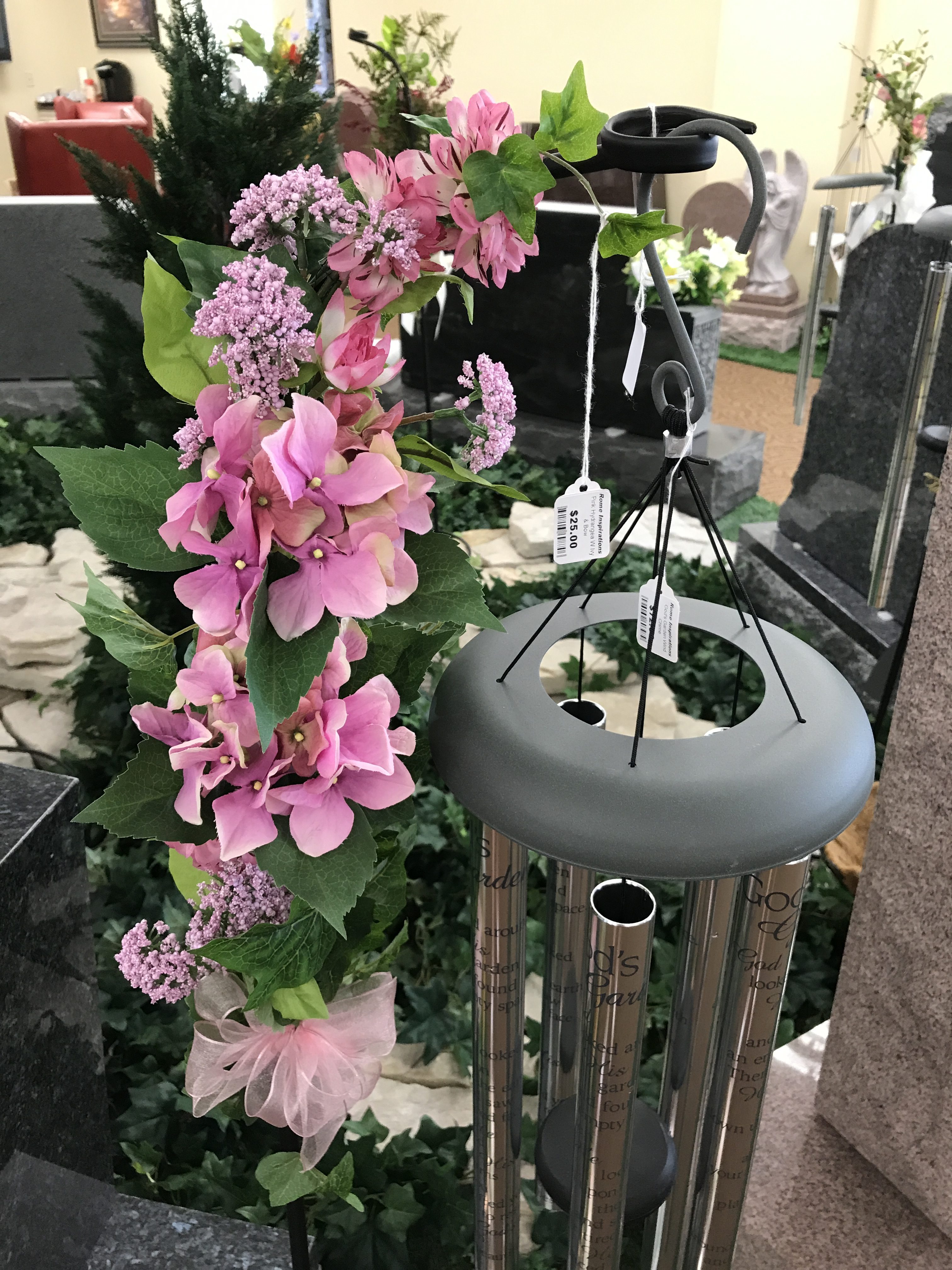 Large Wind Chime Stand & Embellishment Rome Inspirations