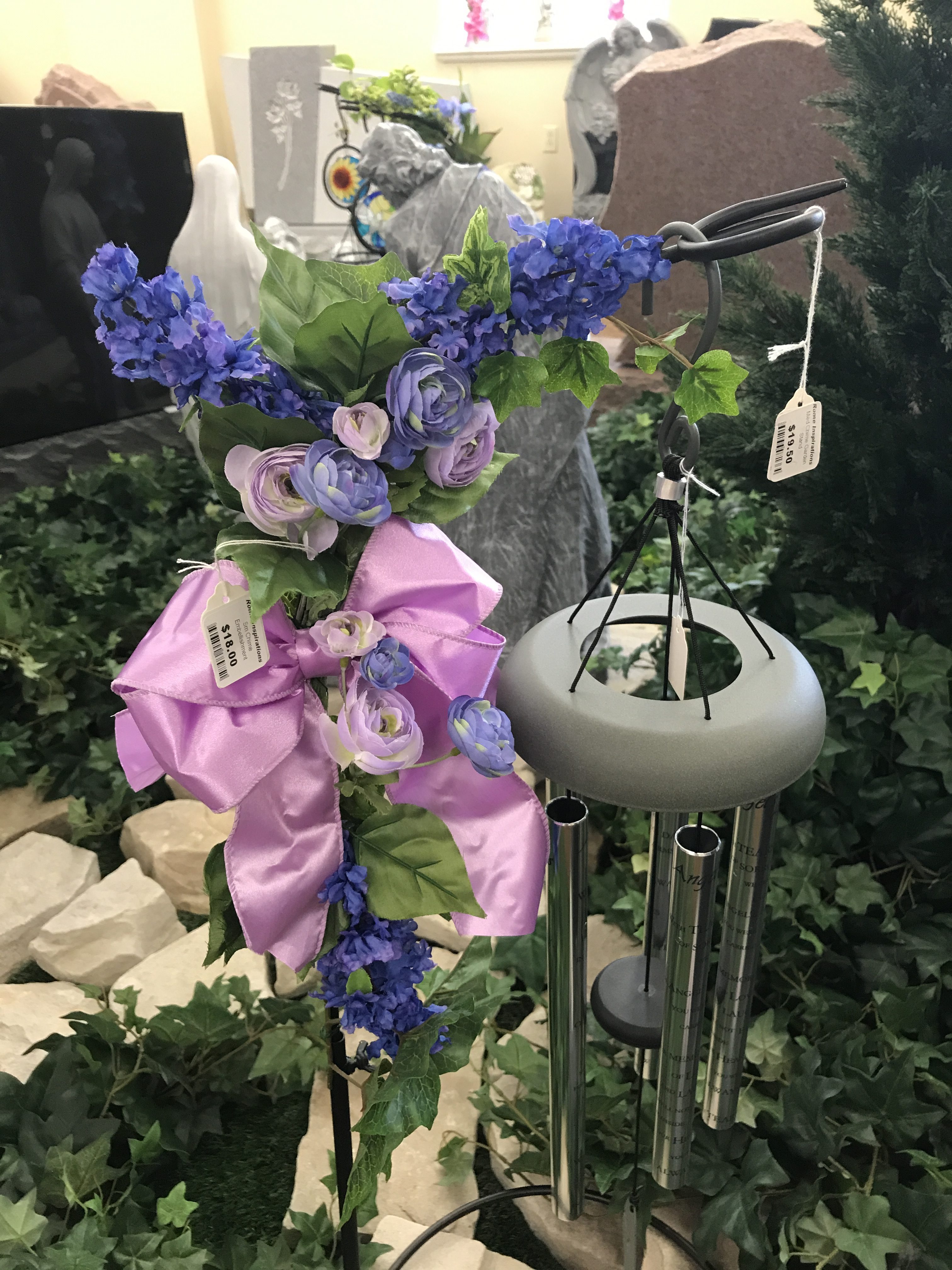 Medium Wind Chime Stand & Embellishment Rome Inspirations