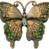 Peridot Butterfly Keepsake