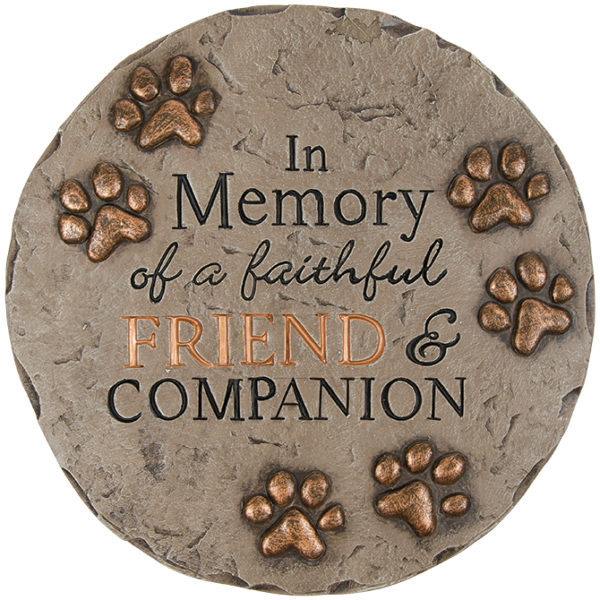 Friend and Companion Garden Stone