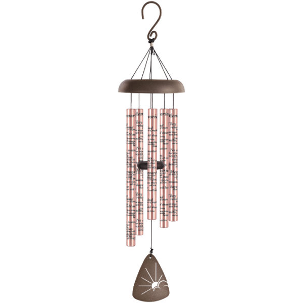 Memories 30 Rose Gold Sonnet Chime