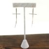 gold cross earring