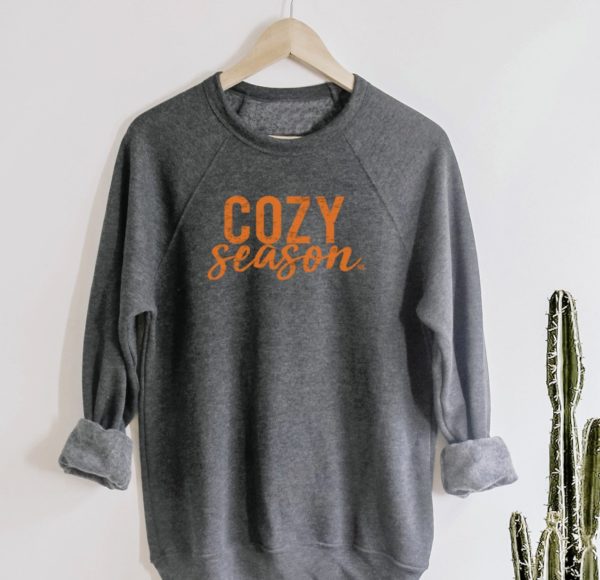 cozy season sweatshirt