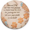 beloved pet garden stone