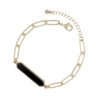 black natural bracelet