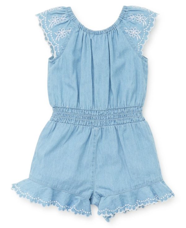 chambray romper