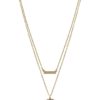 gold bar layered black