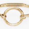 gold hinged circle