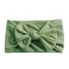 olive wide knot headband