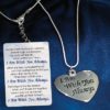 silver always with you pendant