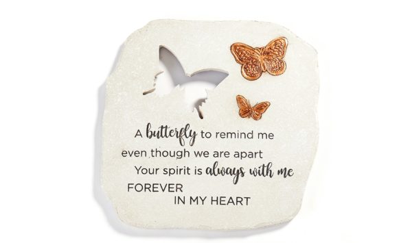 Butterfly W Gold Stepping Stone (2)
