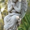 angel on pedestal