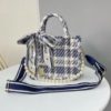 blue purse
