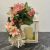10.5 emb cream iron lantern