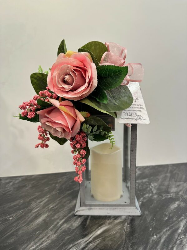 12.6 Emb plastic lantern