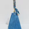 blue shape purse
