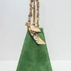 green shape purse