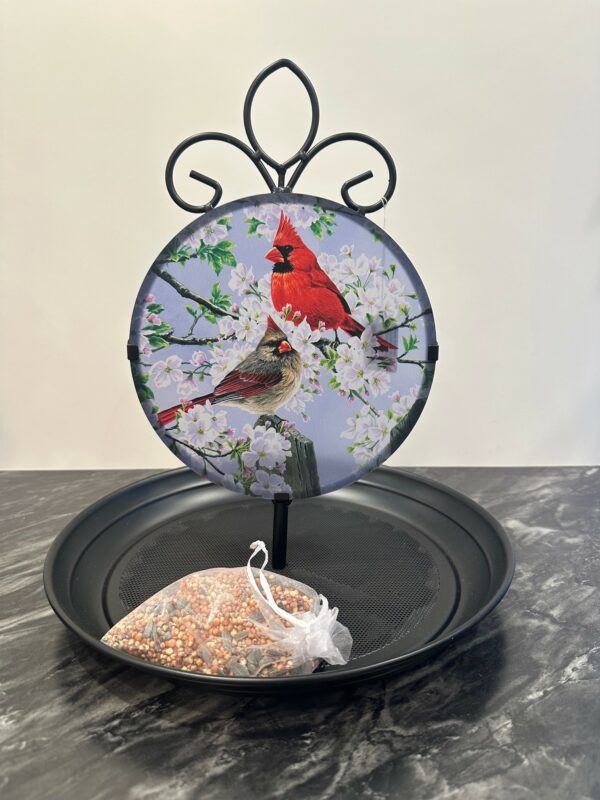 suncatcher bird feeder couples
