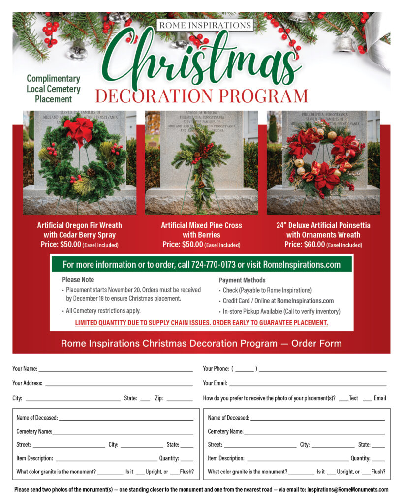 2024 Christmas Decoration Program
