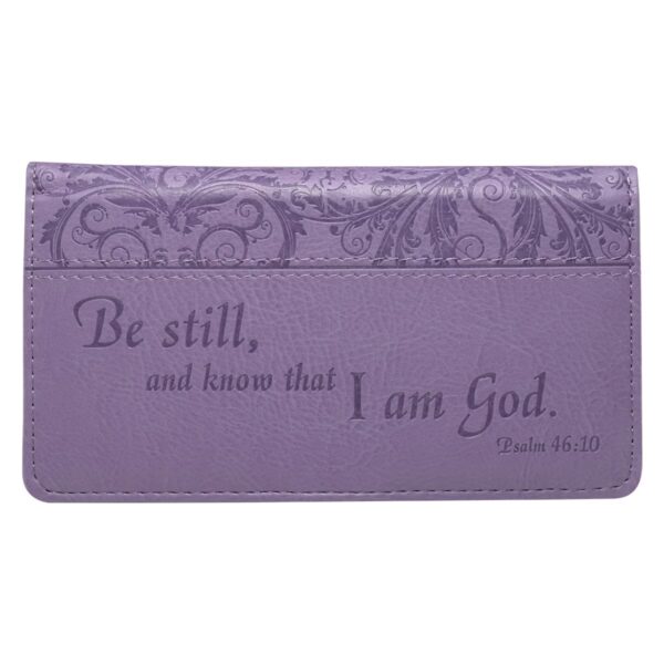 Be Still ChkBk Cover