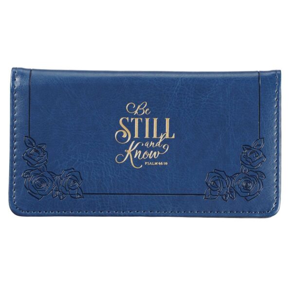 Navy Be Still & Know ChkBk Cover