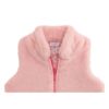 Pink zip vests girl 2