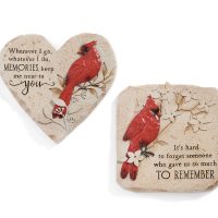 Cement Cardinal Stepping Stone
